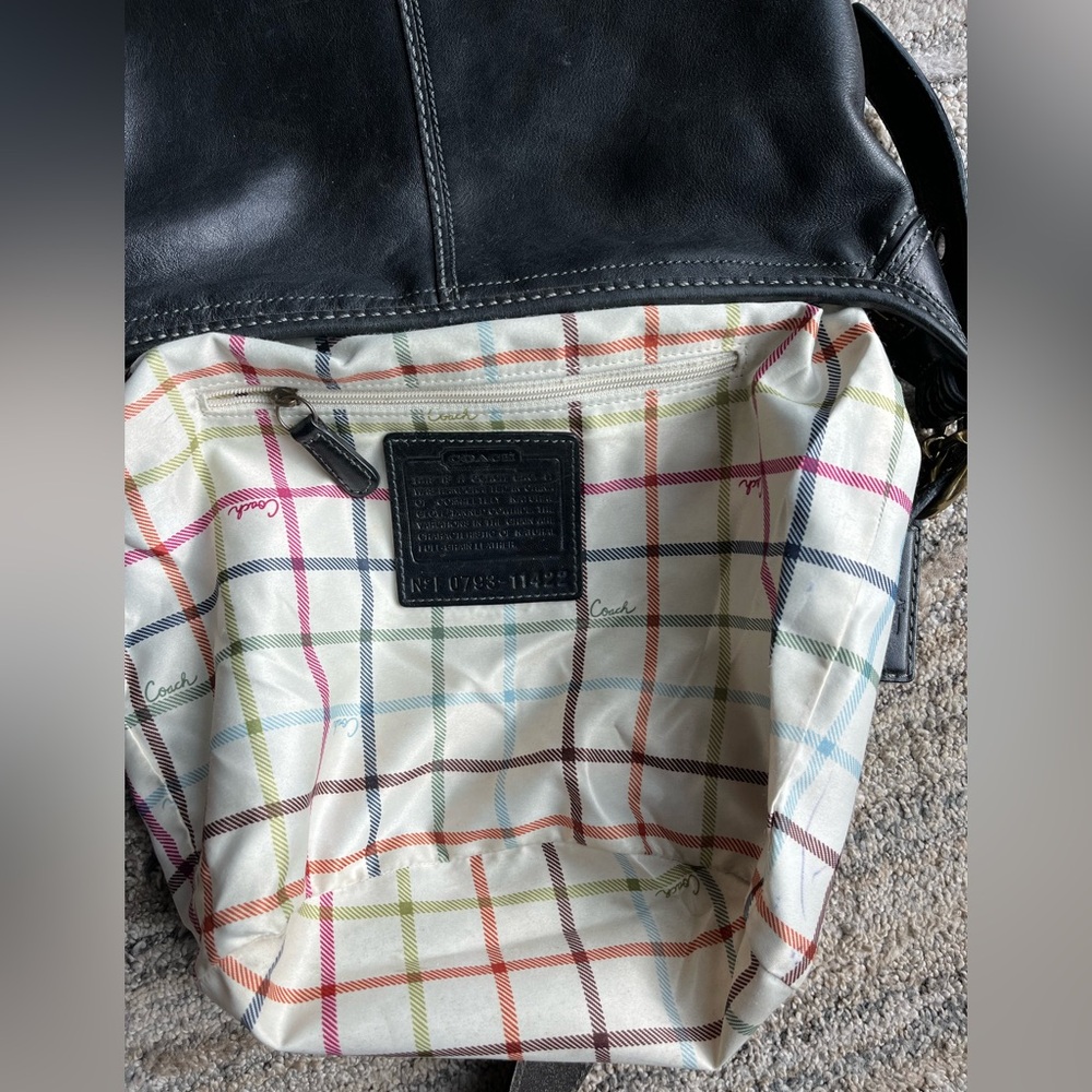 Coach Bleeker Tattersall Bucket Bag - Picture 15 of 16